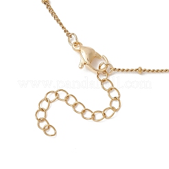304 Stainless Steel Satellite Chain Slider Necklace Making&nbsp;AJEW-JB01555-02