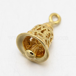 Brass Bell Pendants&nbsp;KK-F0293-09