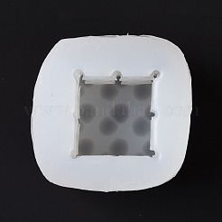Heart-shaped Bubble Cube Candle Food Grade Silicone Molds&nbsp;DIY-D071-01