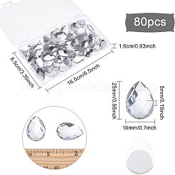 80Pcs Extra Large Jewelry Sticker&nbsp;TACR-FG0001-08