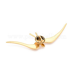 304 Stainless Steel Lapel Pin Backs for Clothes&nbsp;STAS-T070-11G