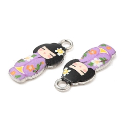 Alloy Enamel Pendants&nbsp;X-FIND-C037-17P