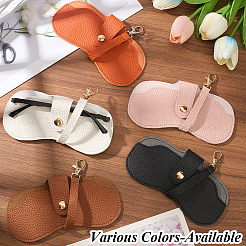 1Pc PU Leather Eyeglass Cases&nbsp;AJEW-CN0003-24D
