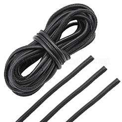 5 Yards Round PU Leather Cords&nbsp;LC-CL0001-05C