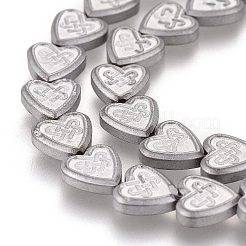 Non-magnetic Synthetic Hematite Beads Strands&nbsp;G-O191-05H
