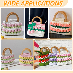 8Pcs 4 Colors Plastic Bag Handles&nbsp;FIND-UN0010-18