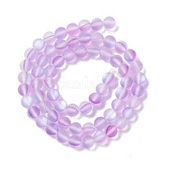 Synthetic Moonstone Beads Strands&nbsp;G-E573-01A-03
