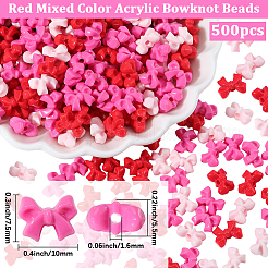500Pcs Opaque Acrylic Beads&nbsp;SACR-PA0001-21D