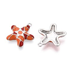 Brass Enamel Pendants&nbsp;KK-T071-30P
