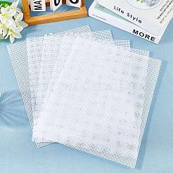 Rectangle Plastic Mesh Canvas Sheets&nbsp;DIY-WH20066-006B