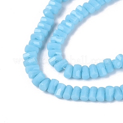 Opaque Glass Beads Strands&nbsp;GLAA-Q107-01A-A04