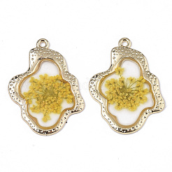 Epoxy Resin Pendants&nbsp;X-RESI-T045-028F