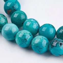 Natural Magnesite Beads Strands&nbsp;TURQ-F010-02