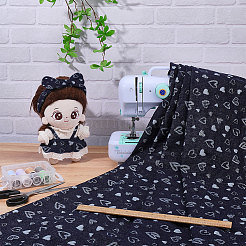 Cotton Denim Fabric&nbsp;DIY-WH0504-872C
