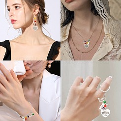 DIY Mother's Day Jewelry Sets Making Kits&nbsp;DIY-SC0012-16