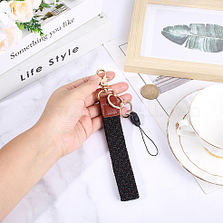 1Pc Nylon Stretch Band Wristlet Keychains&nbsp;KEYC-CL0001-38B