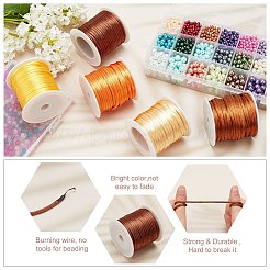 Nylon Satin Rattail Cord&nbsp;NWIR-PH0001-22A