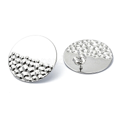 Tarnish Resistant 201 Stainless Steel Stud Earrings&nbsp;EJEW-K270-28P