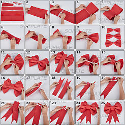 1 Bag EVA Bowknot Making Kits&nbsp;AJEW-SP0003-71B