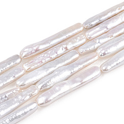 Natural Baroque Pearl Keshi Pearl Beads Strands&nbsp;PEAR-S020-Z02