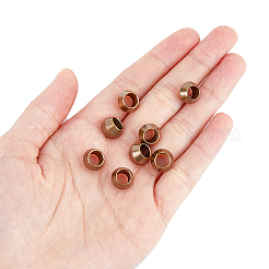 Brass European Beads&nbsp;KK-FH0006-52