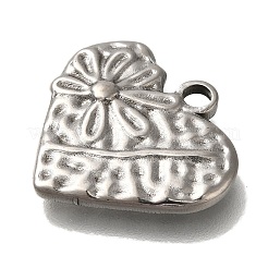 304 Stainless Steel Pendants&nbsp;STAS-H223-23AS