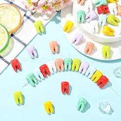 40Pcs 8 Colors Handmade Porcelain Beads&nbsp;PORC-CJ0001-37
