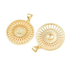 Brass Pendants&nbsp;KK-D232-17G-03