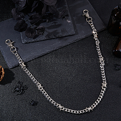 1Pc Stainless Steel Barbed Wire Trousers Chains&nbsp;AJEW-DC0002-18