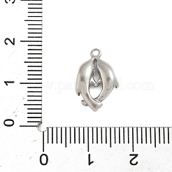 304 Stainless Steel Pendants&nbsp;STAS-S185-12P
