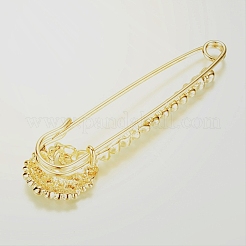 Alloy Glass Rhinestones Brooches&nbsp;JEWB-G001-18