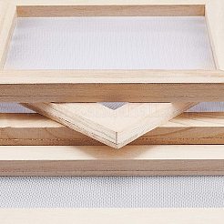 Wooden Paper Making&nbsp;DIY-WH0171-49E