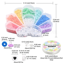 DIY Heishi Surfer Bracelet Making Kit&nbsp;DIY-YW0006-03