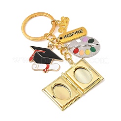 2026 Graduation Season Theme Alloy & Brass Pendant Keychains&nbsp;KEYC-JKC01495