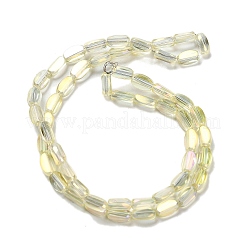 Electroplate Glass Beads Strands&nbsp;EGLA-P064-01A-FR01