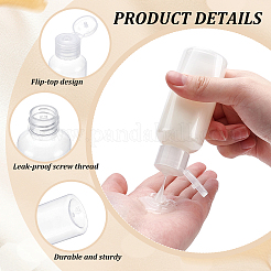 150Pcs PET Plastic Travel Refillable Bottles with 20Pcs Transparent Plastic Funnel Hopper&nbsp;AJEW-WA0004-24