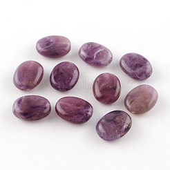 Oval Imitation Gemstone Acrylic Beads&nbsp;OACR-R047-M