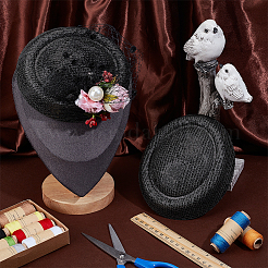 Polyester French Beret for Women&nbsp;AJEW-WH0248-760B