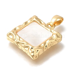 Brass Shell Pendants&nbsp;KK-K389-032G