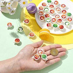 40Pcs 8 Styles Opaque Resin Coffee Cup Display Decoration&nbsp;CRES-CJ0001-83