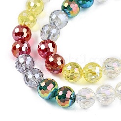 Transparent Glass Beads Strands&nbsp;GLAA-T023-31E