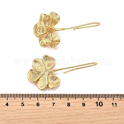 Brass Dangle Earrings&nbsp;EJEW-Z117-02G