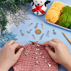 DIY Christmas Knitting Tool Sets&nbsp;HJEW-BC00022
