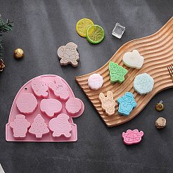 DIY Christmas Theme Food Grade Silicone Molds&nbsp;DIY-CJC0009-04