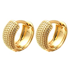 Rack Plating Ring Brass Hoop Earrings for Women&nbsp;EJEW-C125-15G