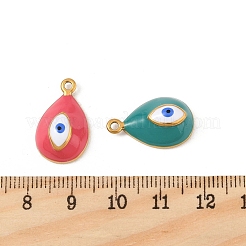 304 Stainless Steel Enamel Pendants&nbsp;STAS-P396-24G-M