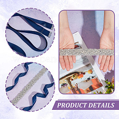Bridal Belt for Wedding Dress&nbsp;AJEW-WH0471-114A