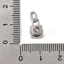 Birthdaystone Theme April 304 Stainless Steel Charms&nbsp;STAS-B128-60P-04
