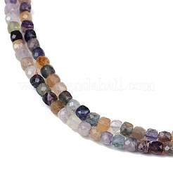 Natural Fluorite Beads Strands&nbsp;G-RM2025-C42-C