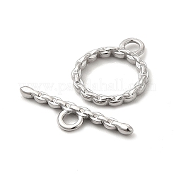 Non-Tarnish 304 Stainless Steel Toggle Clasps&nbsp;STAS-F290-03P